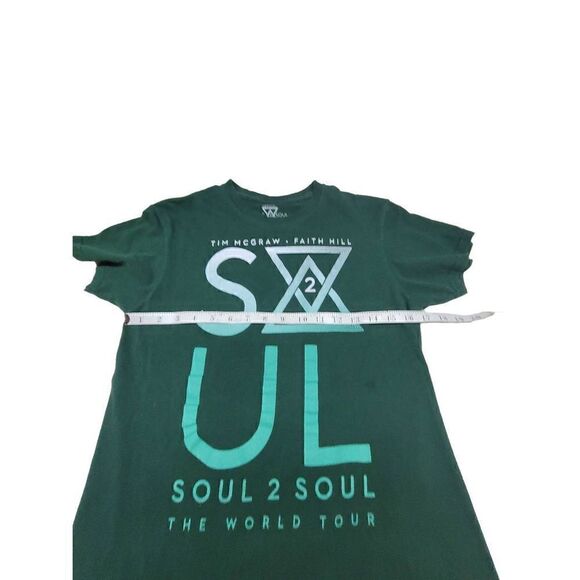 🔥5/20🔥 Tim Mcgraw * Faith Hill 2017 Soul 2 Soul Tour Tee Sz S - Picture 3 of 6